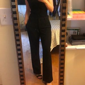 aritzia black trouser sz 8